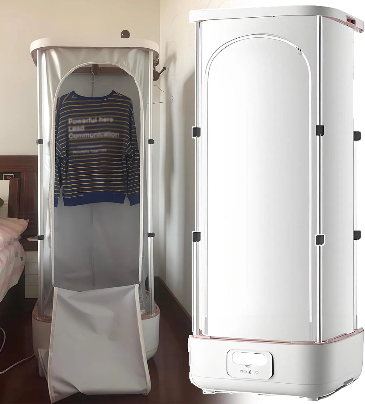 Asciugatrice, 900 W, 10 kg, vapore, professionale, per Asciugatura A Vapore E Rimozione degli Odori