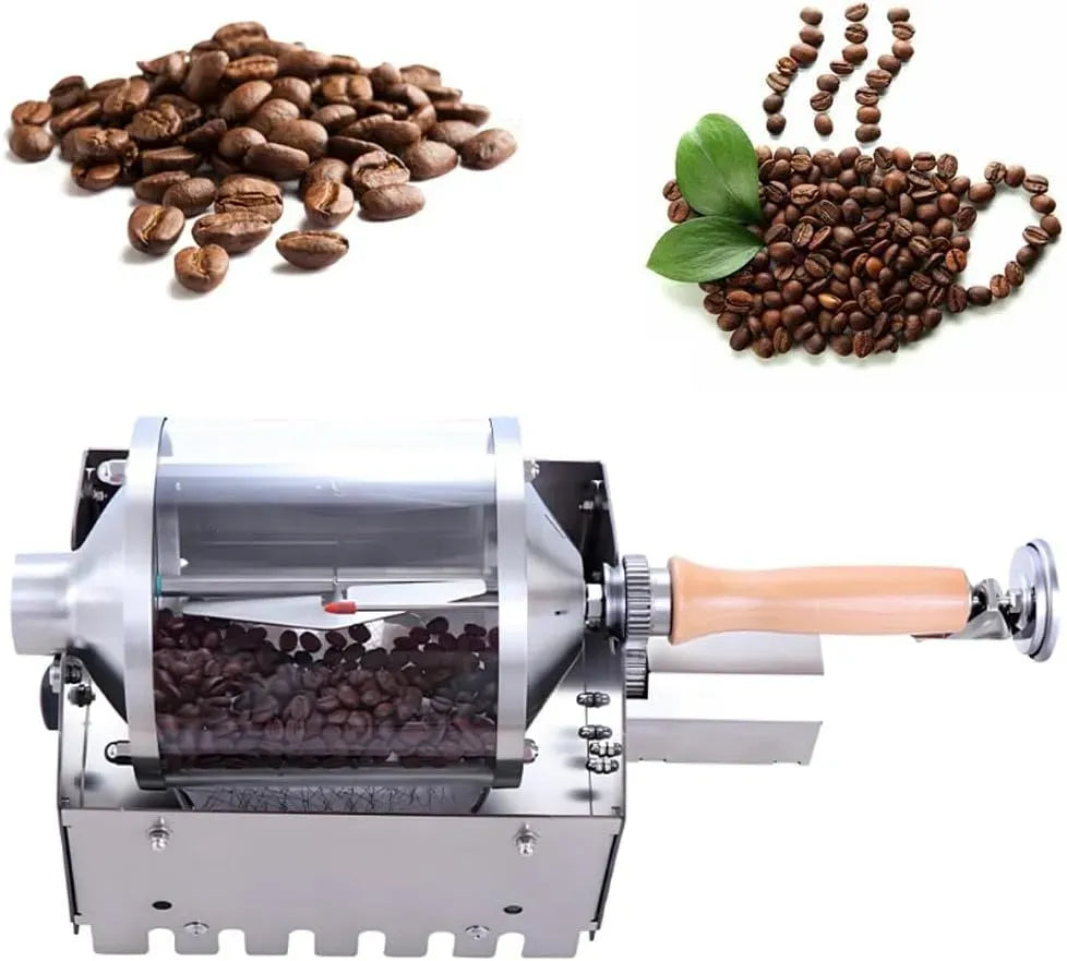 Piano cottura, capacità 100-400 G, piastra da cucina, Macchina per Cuocere I Chicchi di caffè