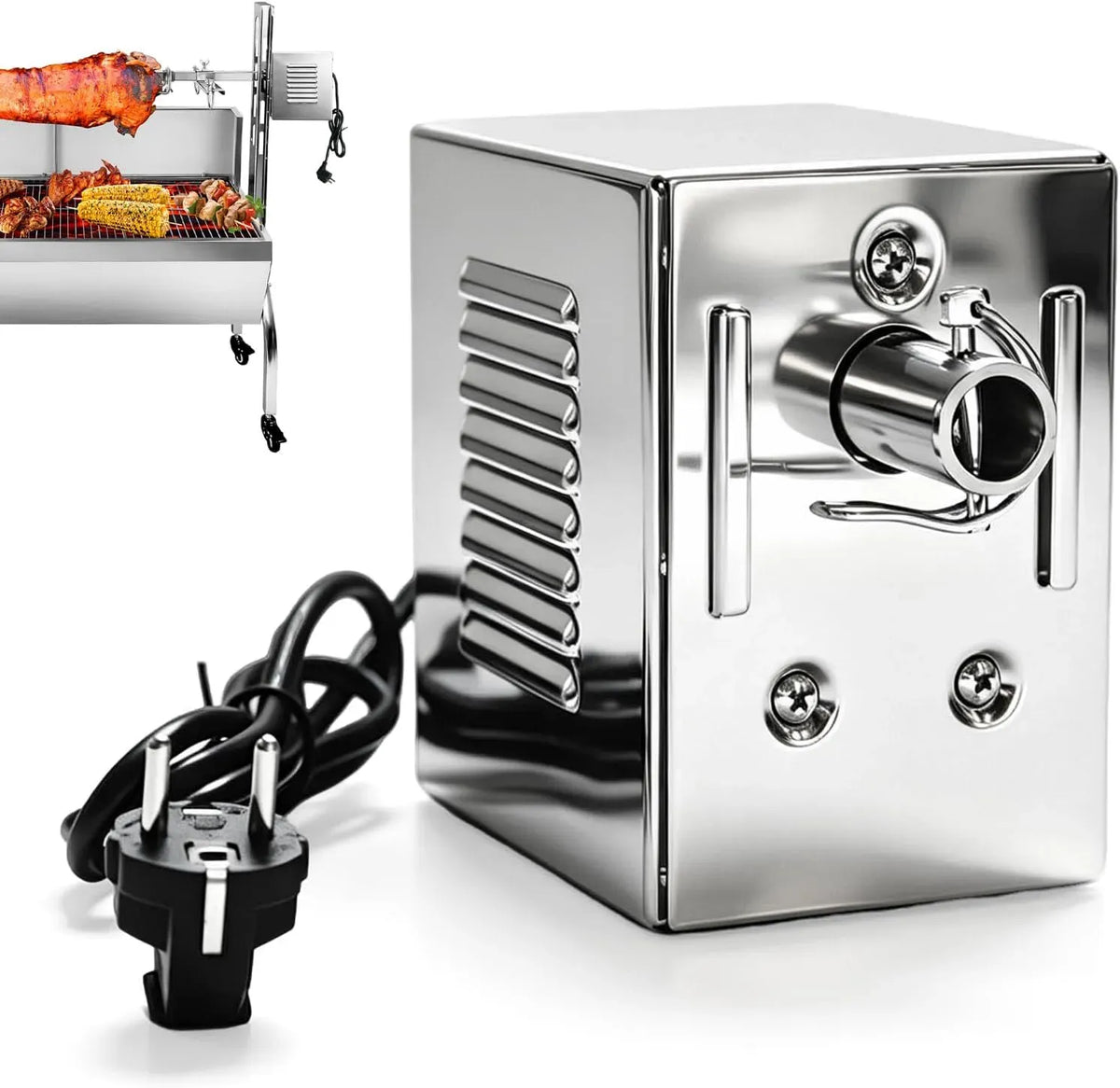 Barbecue, Motore, 45 W, per Girarrosto, Motore per Barbecue 45W con Coppia di 150–200 kgf·cm