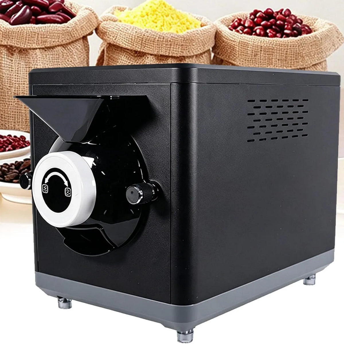 Tostatrice Elettrica for Chicchi di caffè, Tostatrice for caffè, Tempi E Temperatura Regolabili, per Sesamo