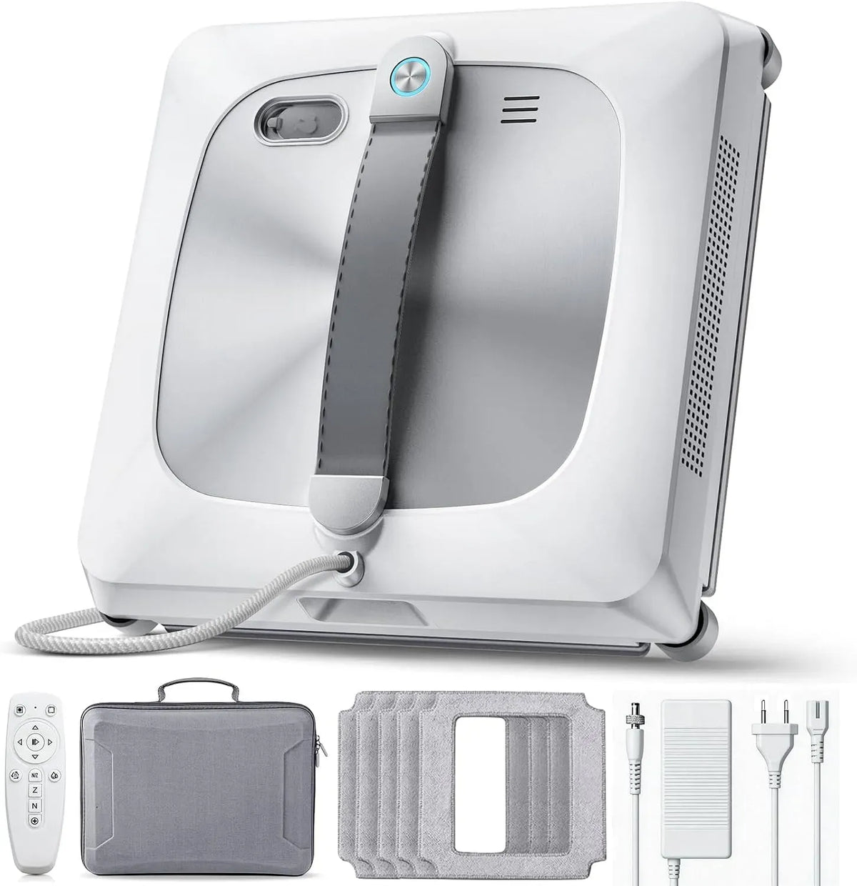 W56S Lavavetri, Robot, pulitore elettrico per vetri, 110 ml, ampio serbatoio