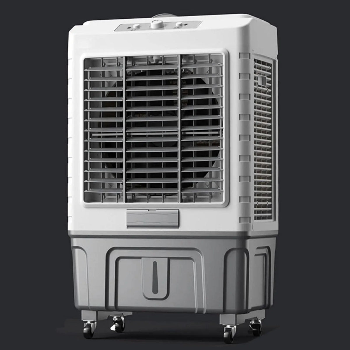 Condizionatore, 88cm, 55 L, portatile, esterno, timer, 3 velocità, oscillazione, Raffrescatore Evaporativo 55L con Oscillazione 120°