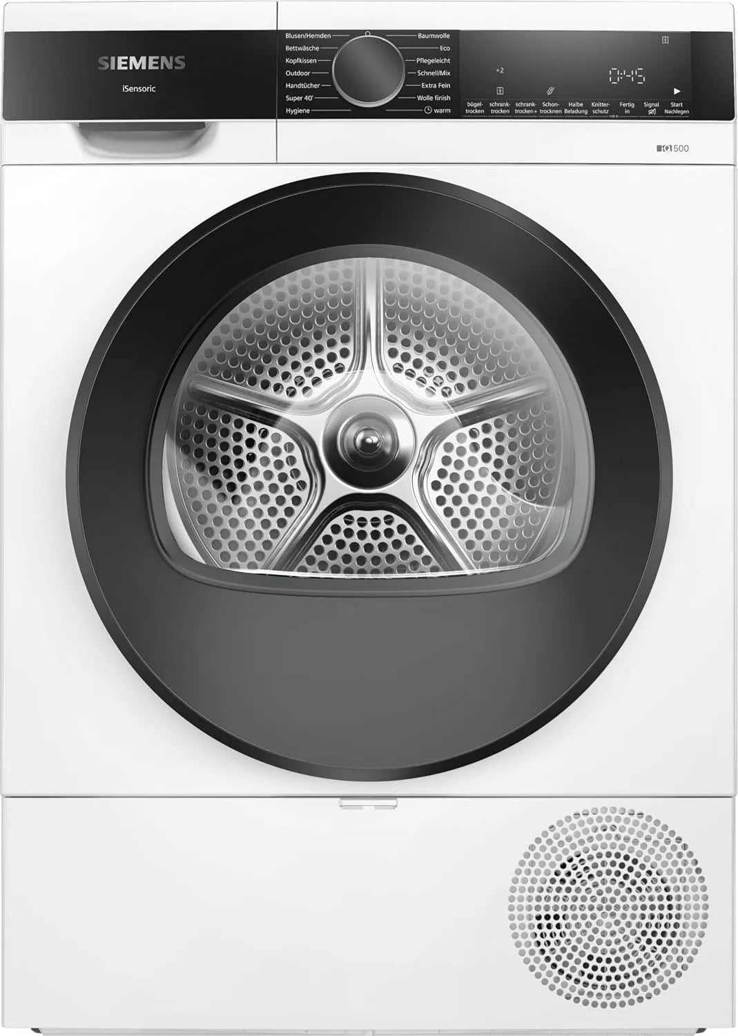 Siemens iQ500 WQ33G2D41 Asciugatrice, 9 kg, asciugatura rapida con speedPack, display LED