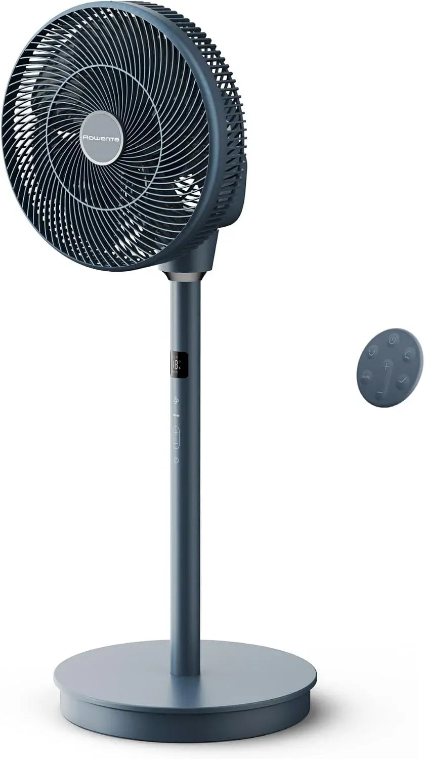 Rowenta QV5041F0 Ventilatore, oscillazione, silenzioso, Turbo Swift Silence, Oscillazione Multidirezionale