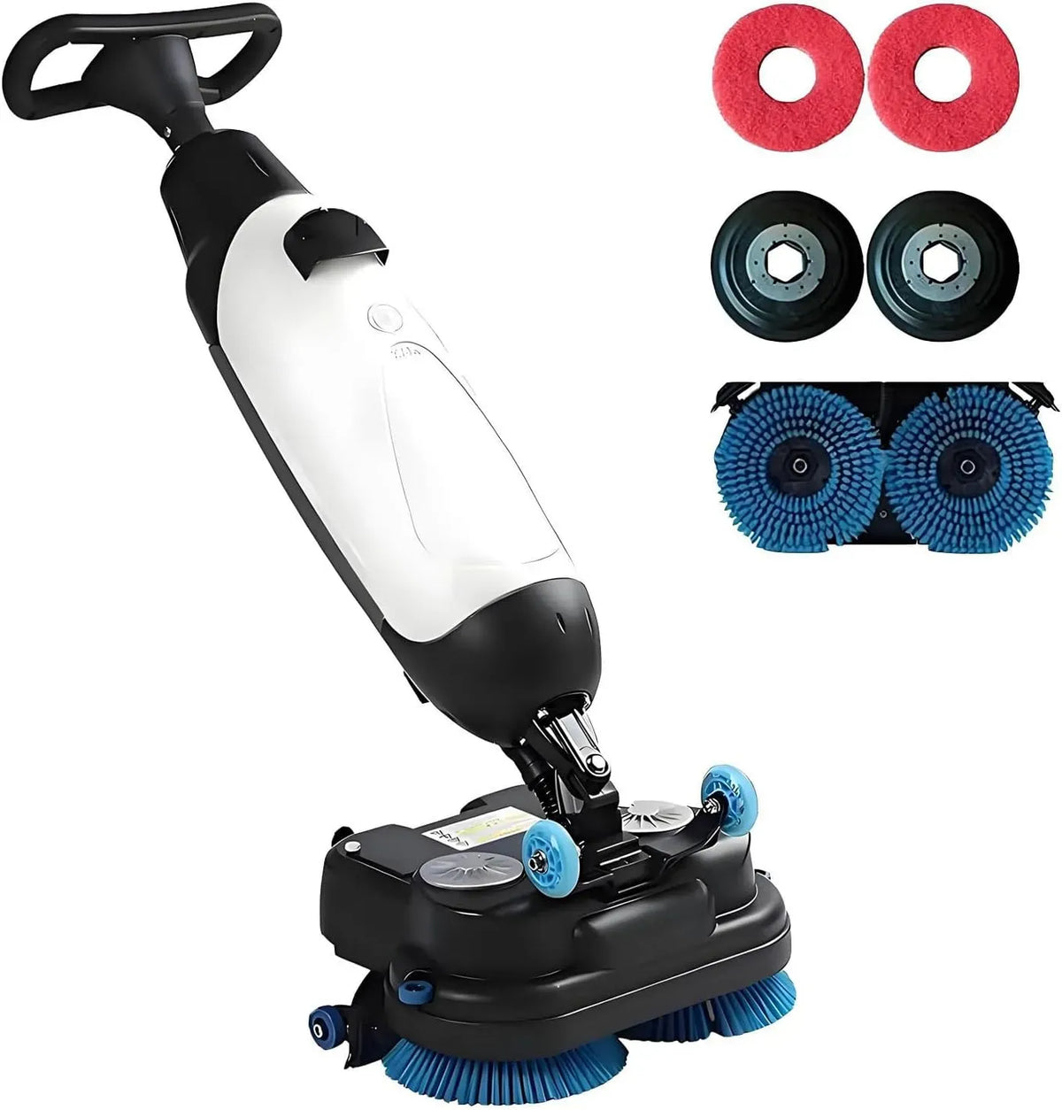 lavapavimenti elettrico, spazzola, 450 mm, portatile, professionale, per pavimenti