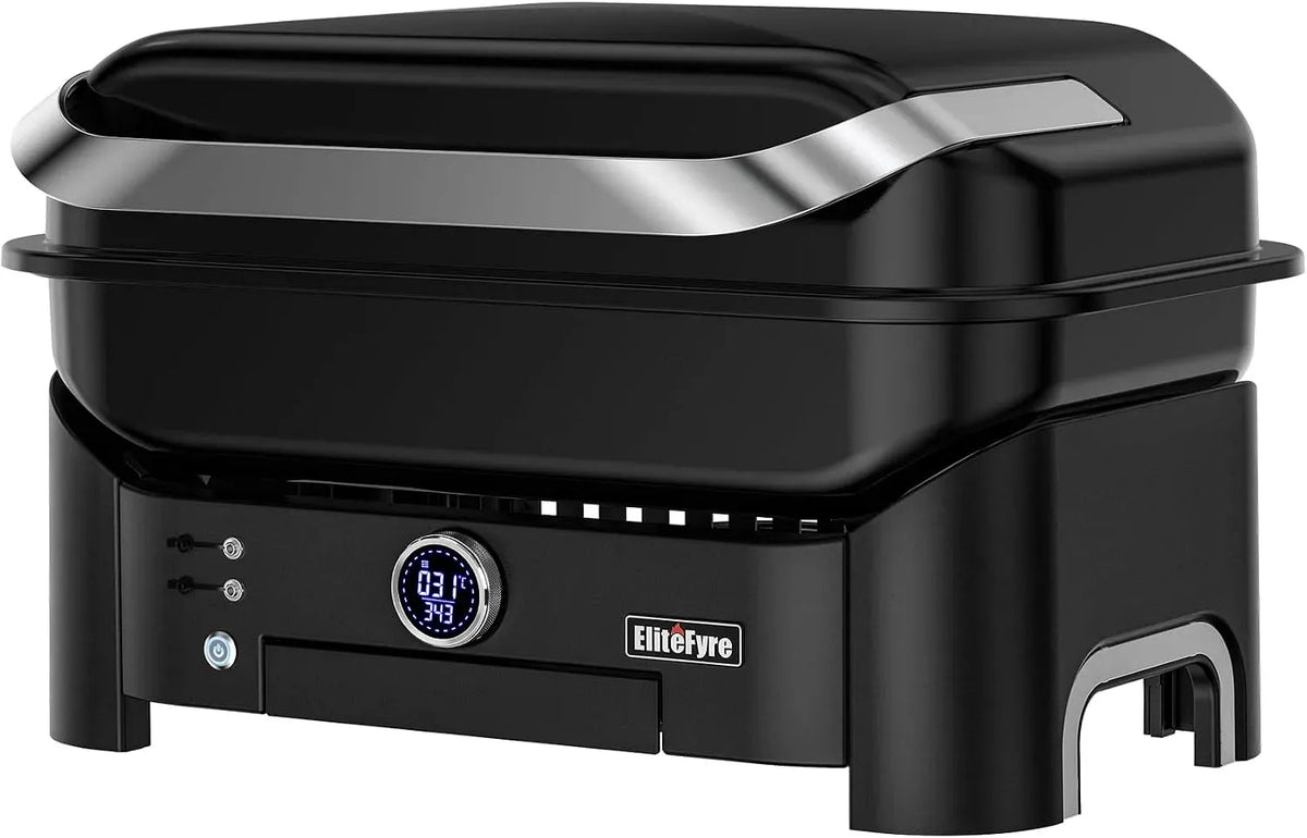 6-in-1 Searing Station, Barbecue, Grill, esterno, nero, per Carne, Volteq