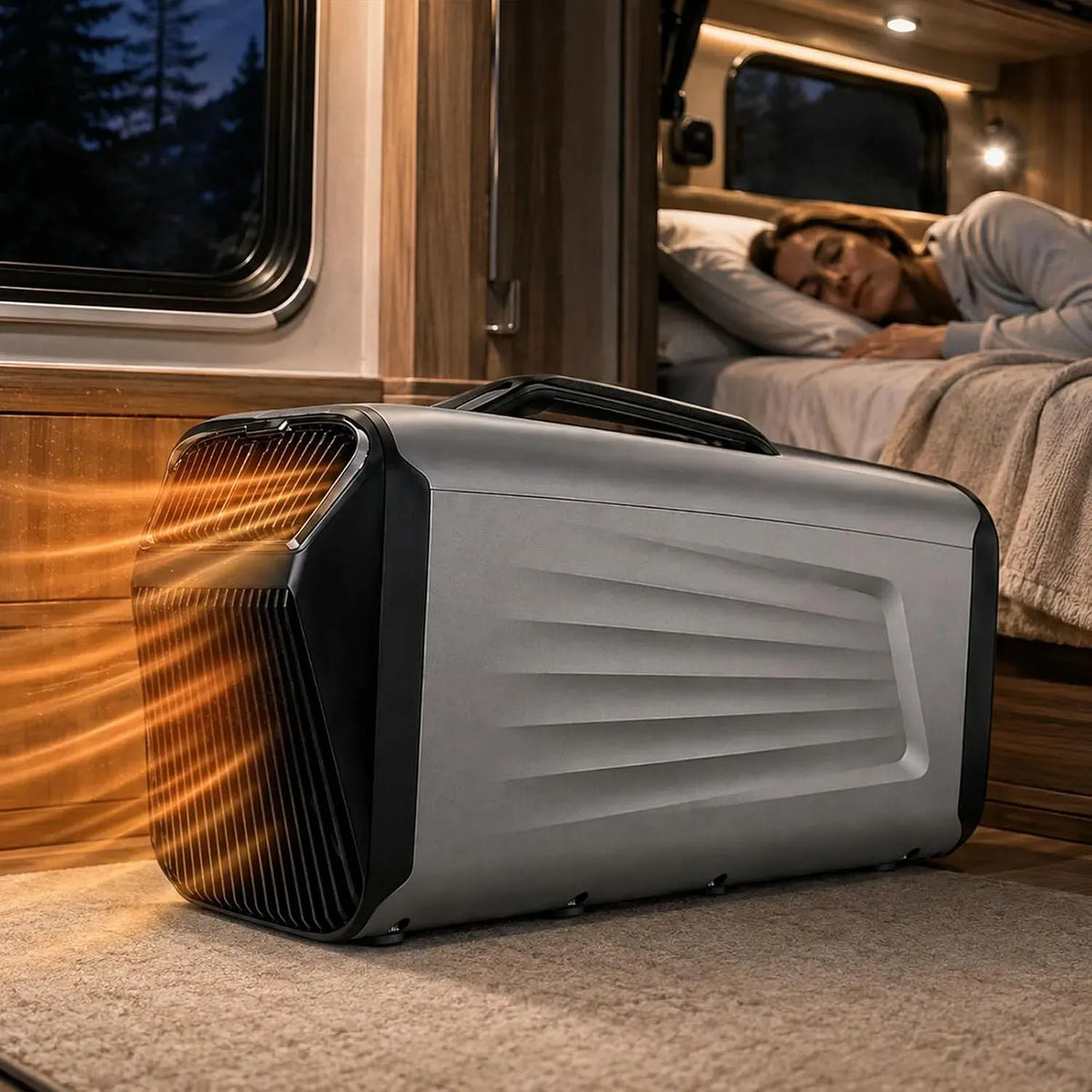 Condizionatore, portatile, nero, climatizzatore, Climatizzatore Mobile Caldo/Freddo Black