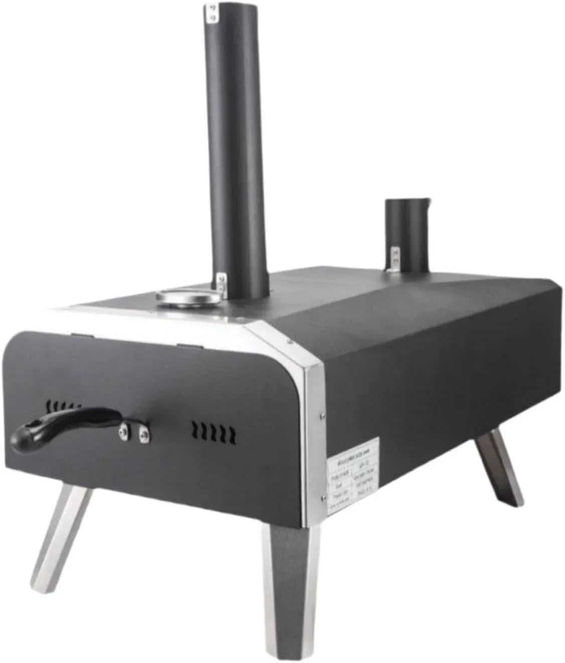 Forno elettrico per pizza, esterno, acciaio inox