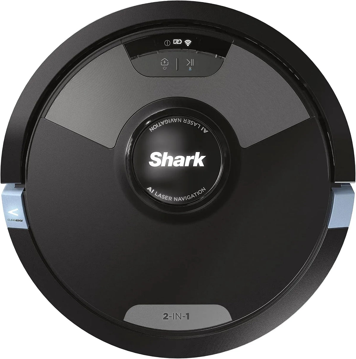 Aspirapolvere, Shark 2-in-1 RV2600WDEU, nero, Autonomia 110 Minuti, Controlli Manuali e via App, Tappeti e Pavimenti, AI Ultra