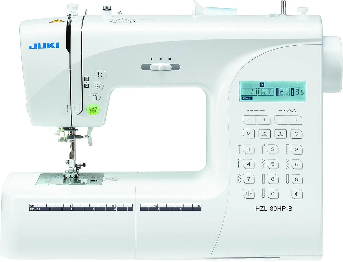 Macchina da Cucire, macchina per cucito elettrica, 40 x 18,8 x 29 cm, bianco, JUKI