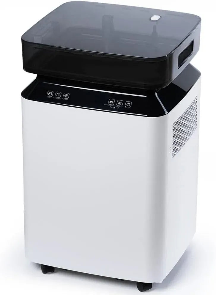 Deumidificatore 80L/24h, portatile, ruote di trasporto, industriale, professionale