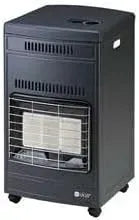 EURO92T misure cm, peso kg, Stufa Infrarossi A Gas Gpl Ventilata 4200W Grigia, 40,5x44,5x77h, 14,5