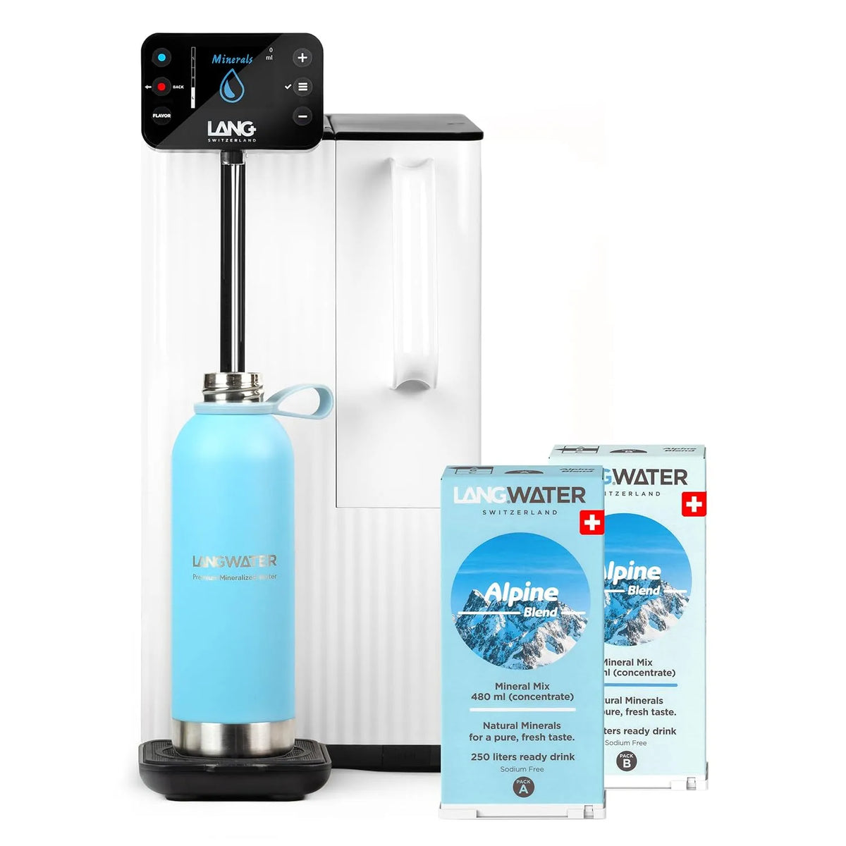 Erogatore, Bottiglia, portatile, Depuratore Acqua Domestico Portatile