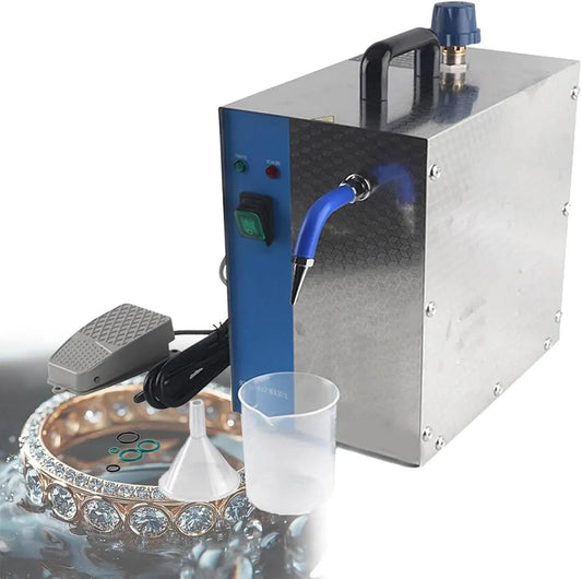 Pulitore a vapore 2L/4L 1300W/2200W, 4 L, 1300 W, 2200 W, acciaio inox, Rondella per Gemme da con Macchina per la Pulizia 2L