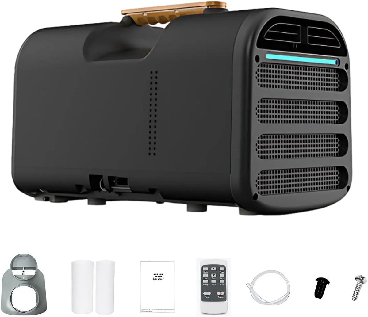 4-in-1 350W/450W Raffrescatore evaporativo in formato mobile, Design 4-in-1, 350W/450W 1500W