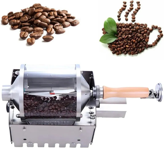 Piano cottura, capacità 100-400 G, piastra da cucina, Macchina per Cuocere I Chicchi di caffè