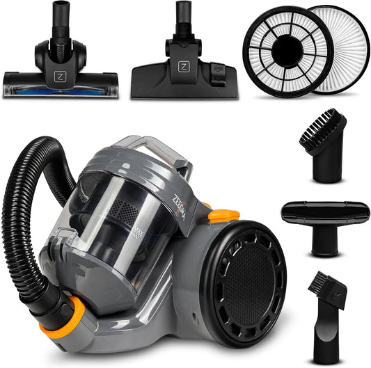 Aspirapolvere H13, 2 L, 4000 W, classe energetica E, contenitore per la polvere da 2 litri, tecnologia ciclonica HEPA classe energetica A
