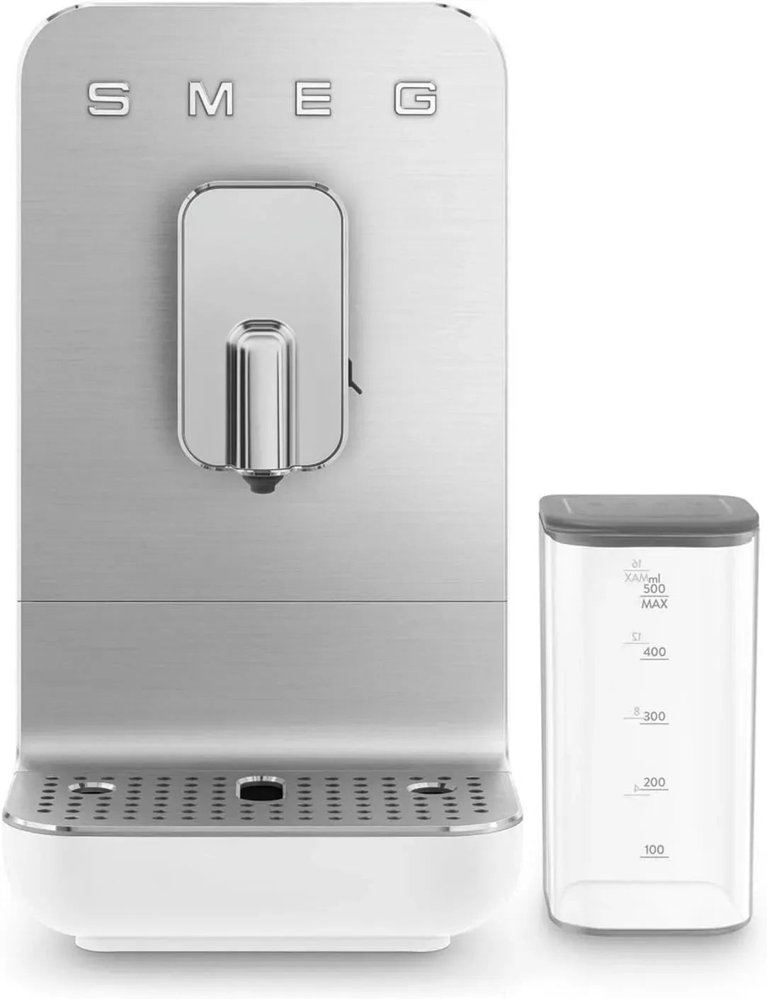 Smeg BCC13WHMEU Macchina da caffè, 1,4 L, 1350 W, rimovibile, bianco