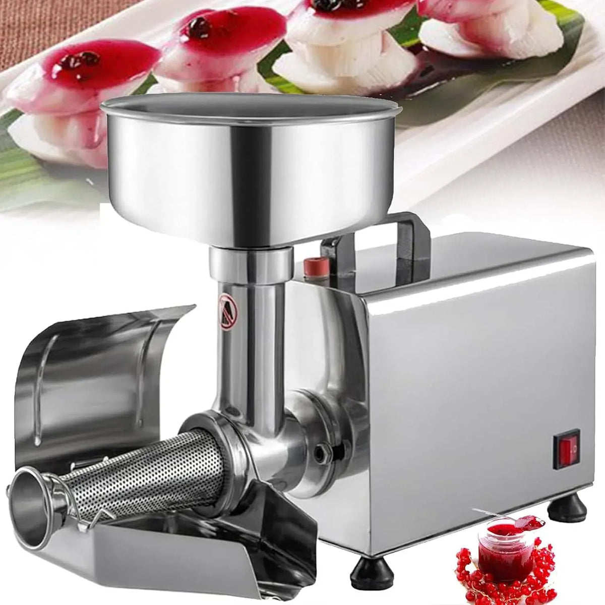 Macchina per marmellate, Pressa, 450 W, per pomodori