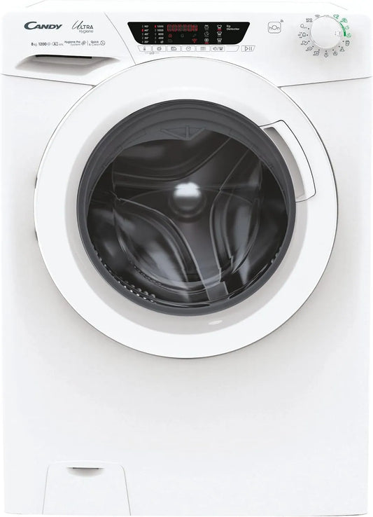Candy 1284TWM6/1-S Lavatrice, 8 kg, classe energetica E, Inverter, 1200 giri