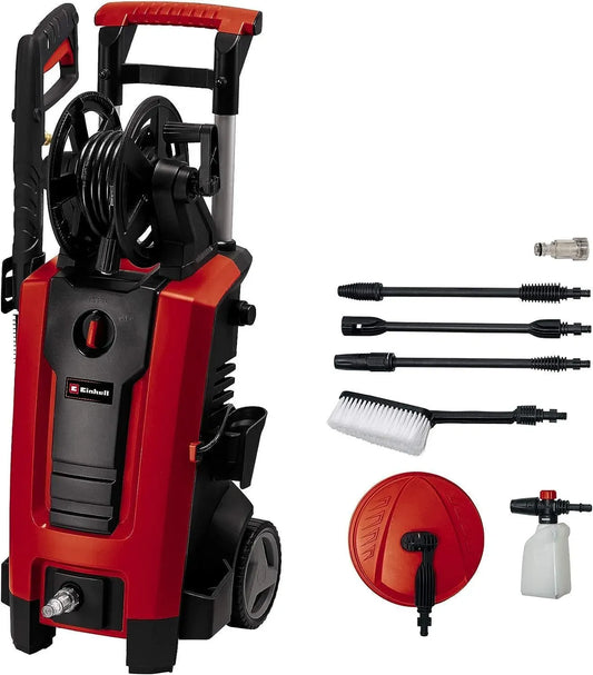 Einhell Idropulitrice, 1900 W, ampio serbatoio, 140 Bar