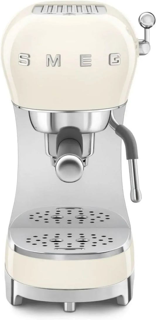 Smeg ECF02CREU Macchina da caffè, 1350 W, Cappuccino System