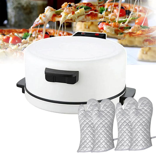 Forno elettrico per pizza, 11,8 pollici, forno da cucina, Forno per Pizza da 11,8' Mini Fornello per Pizza