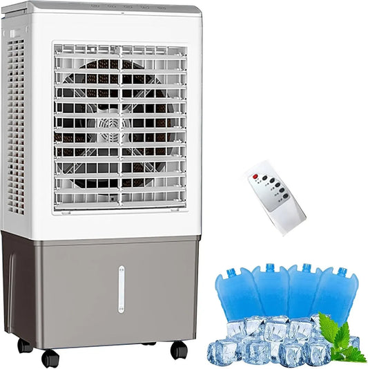 Umidificatore, 77x37.5x33cm, 50 L, portatile, timer, 3 velocità, ampio serbatoio, per Garage