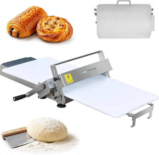 Macchina per pasta, macchina per tagliatelle, macchina per pasta fresca, Macchina per Pasta Sfoglia 0-25 mm per Croissant e Torte Salate Casa