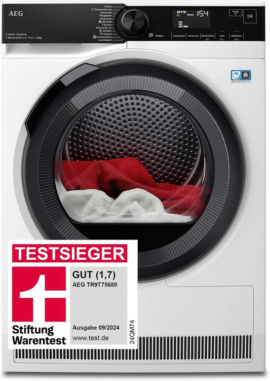 AEG Serie 9000 TR9T75680 Asciugatrice, 8,0 kg, effetto 3D