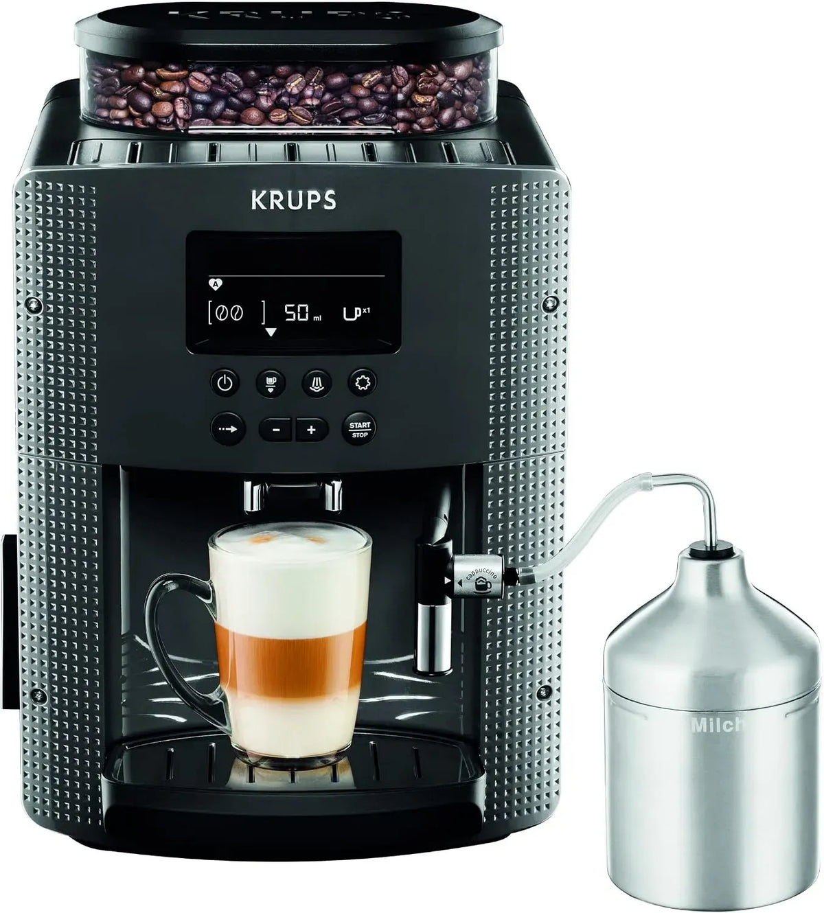 Krups EA816B Macchina da caffè automatica, nero
