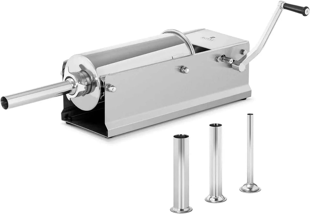 RC-SFV5L Macchina Per Insaccare, 5 L, ristorazione, acciaio inox, per Salumi Orizzontale Macchina Per Insaccare RC-SFV5L