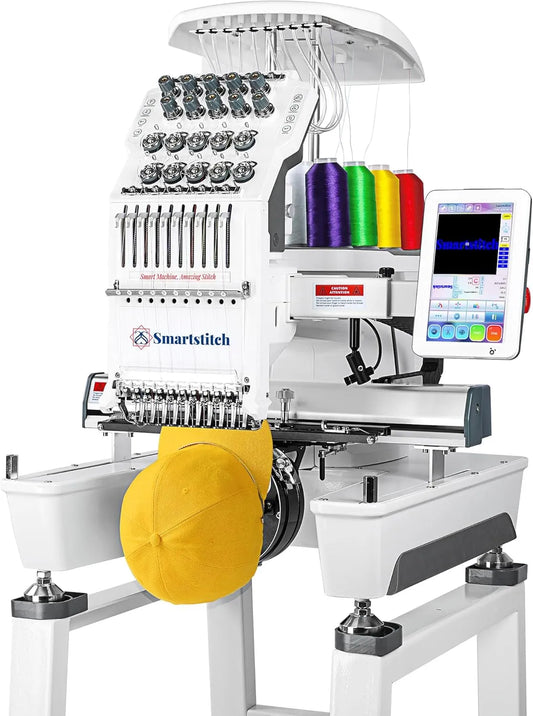 S-1001 1200SPM Macchina da Ricamo, ricamatrice elettrica, 24x36cm, touch, professionale, per Tessuti Piatti