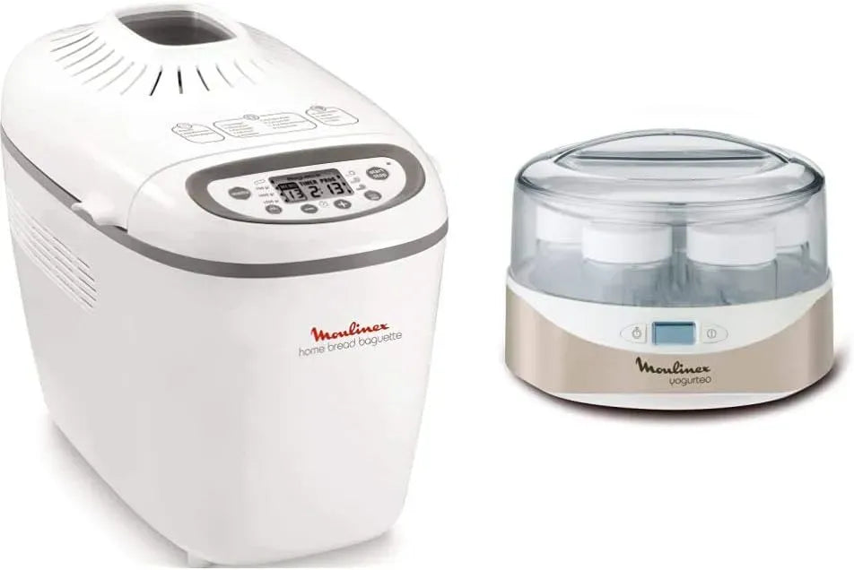 Moulinex OW6101 YG231E Macchina per il pane, 1650 W, 16 programmi, panificatrice, 3 velocità, Capacità Extra fino a, 1.5 kg