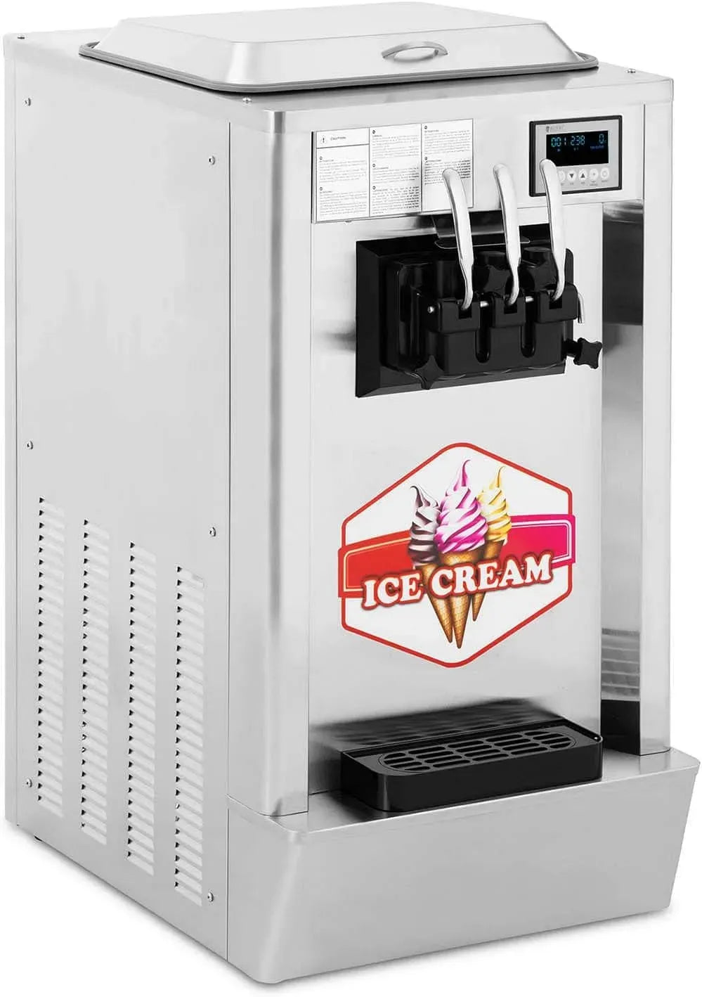 RCSI-18 23L/h Catering RCSI-18 Gelatiera per uso professionale 1640W 23L/h 3 Gusti Gastro