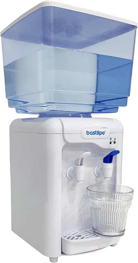 Dispenser, 7 L, 65 W, bianco, Bastilipo Riofrio, Dispenser di acqua fredda/del tempo