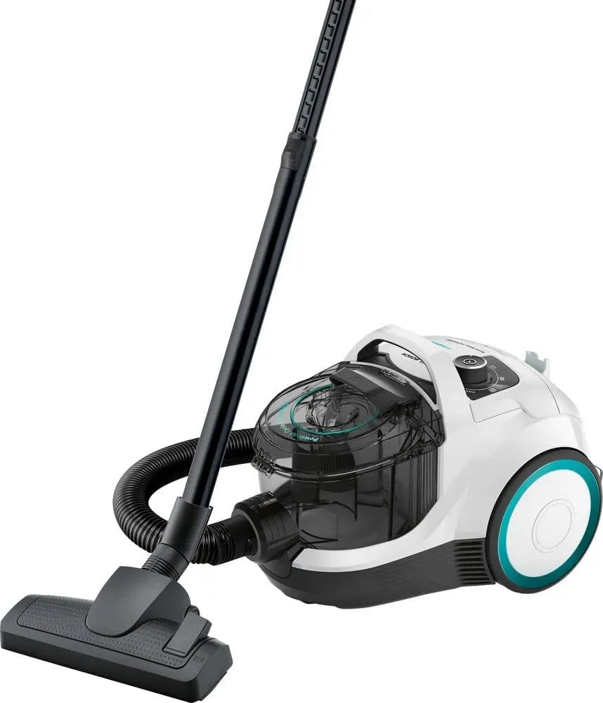 Bosch BGC21HYG1 Aspirapolvere, 550 W, bianco, aspiratore elettrico domestico, Aspirapolvere Senza Sacco