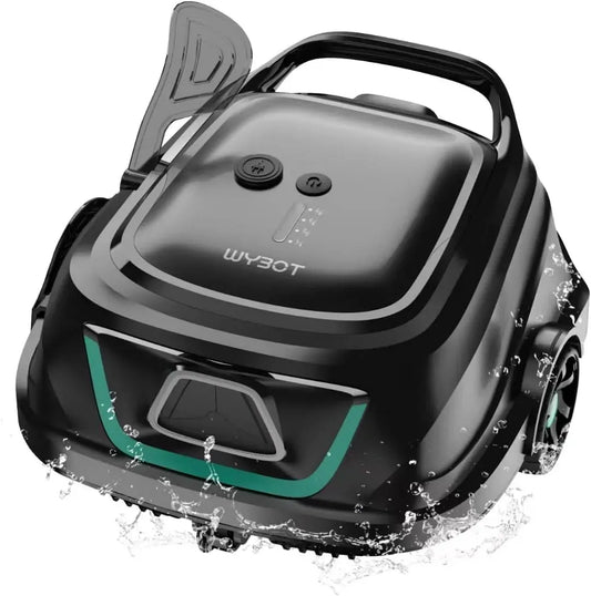 Robot, robot pulitore per piscina, professionale, verde, per Piscine Familiari, WYBOT
