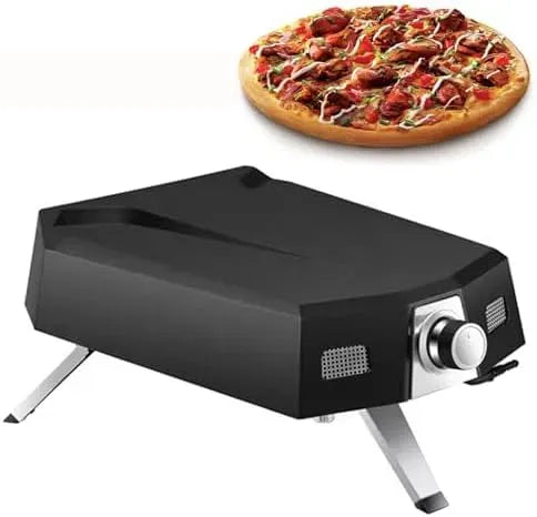 Forno elettrico per pizza, 12 pollici, esterno, pietra refrattaria, professionale