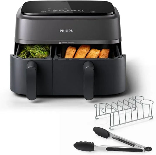 Philips Friggitrice ad aria, 9 L, pannello IPS