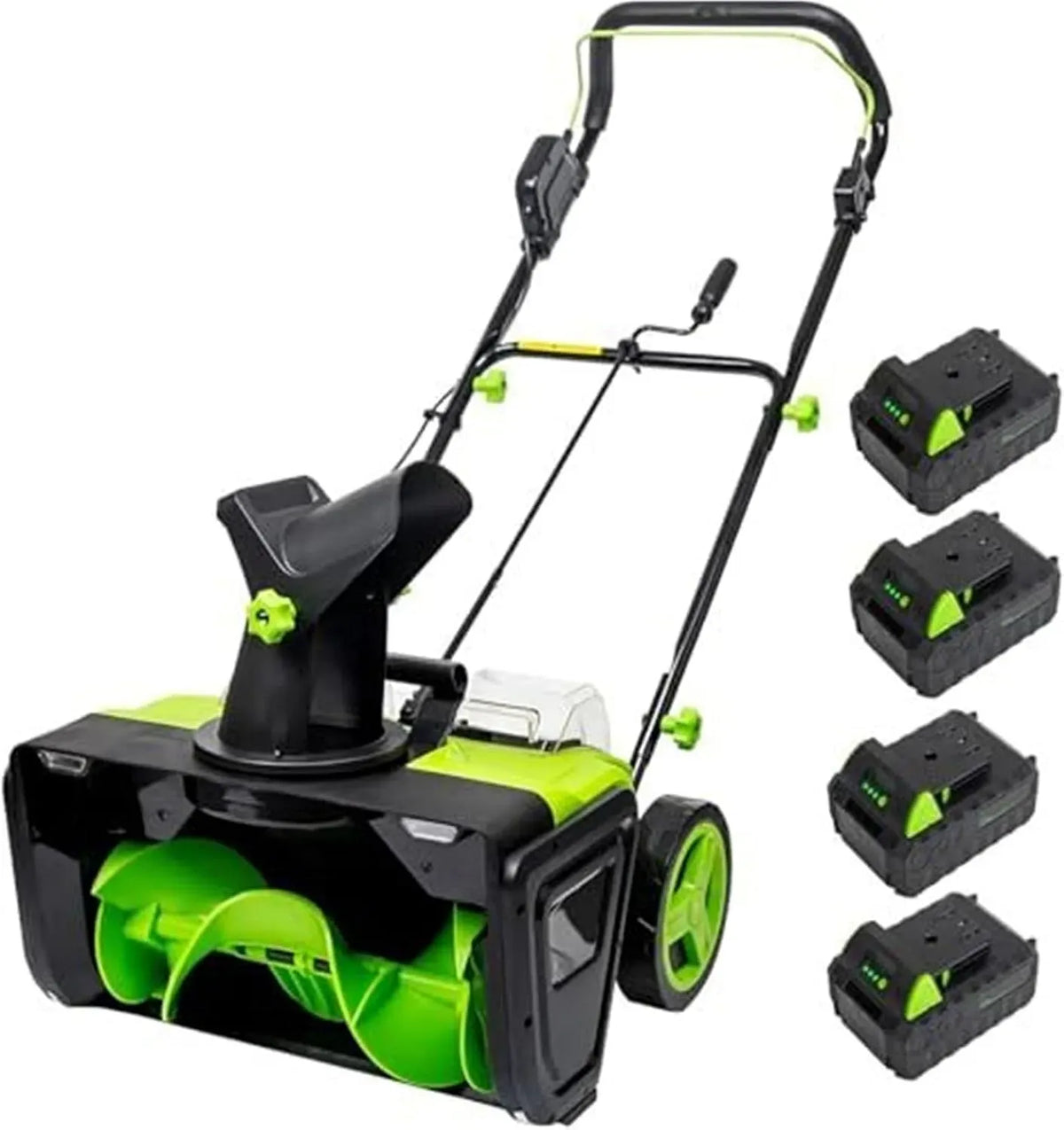 motore, macchina spazzaneve, 50,8 cm, 3500 W, 7,6 m, 385,6 kg/min, senza fili