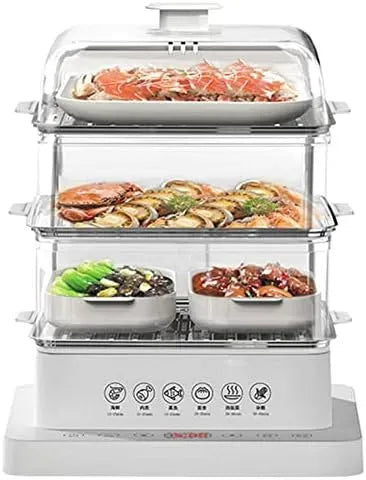 macchina per la, acciaio inox, per la colazione a tre strati di grande capacità con app