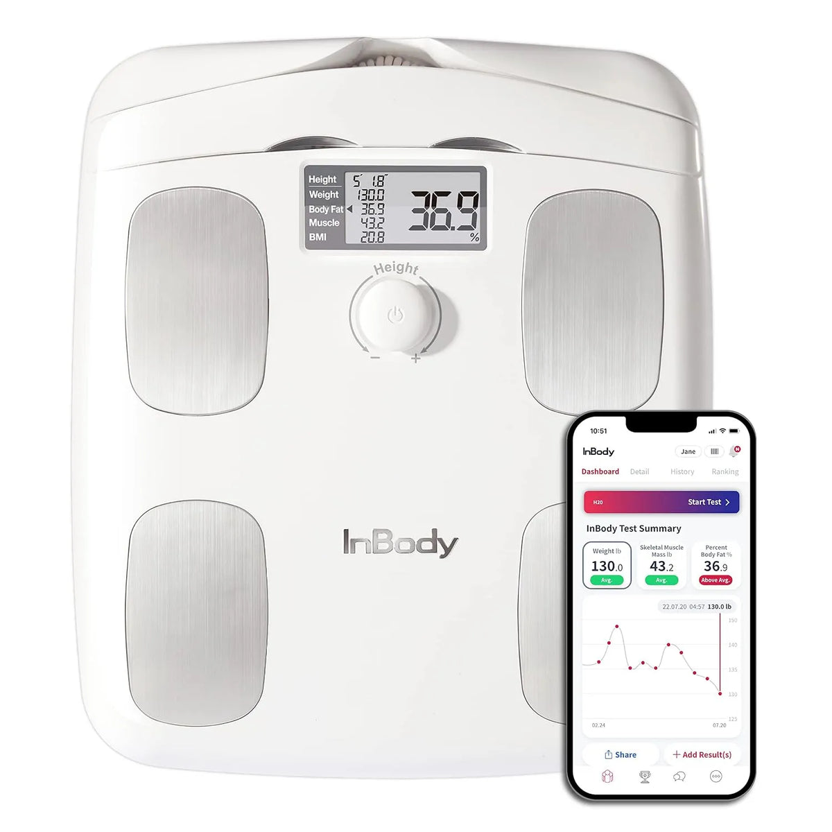 Accessorio per elettrodomestico H20, ricambio e accessorio, InBody Dial