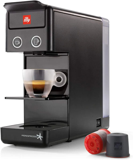 Macchina da caffè, nero, caffettiera elettrica, macchina da caffè elettrica, illy Macchina da Caffè a Capsule Iperespresso Y3