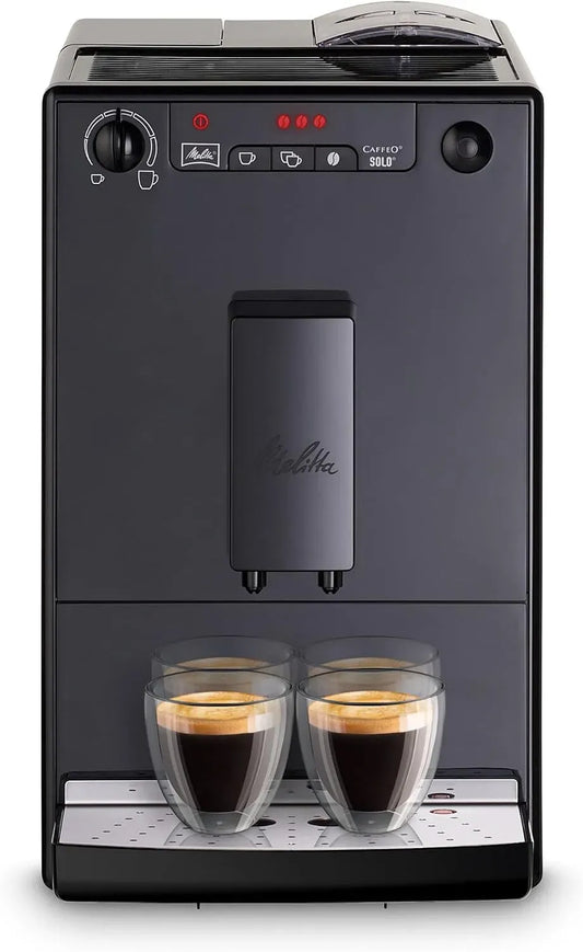 Melitta E950-222 macchina per caff, macchina da caffè elettrica, nero, per caffé automatica
