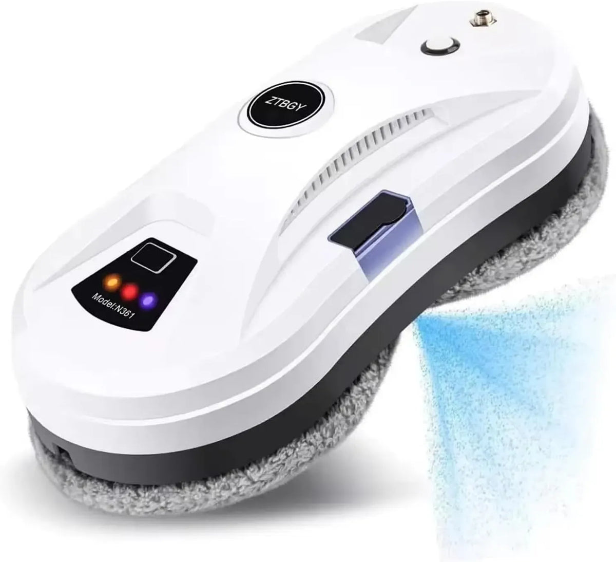 Aspirapolvere, aspiratore elettrico domestico, pulitore elettrico per vetri, Robot lavavetri Ricaricabile Senza Fili