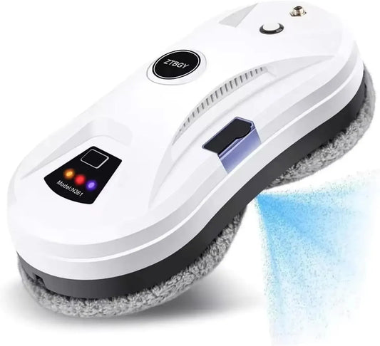 Aspirapolvere, aspiratore elettrico domestico, pulitore elettrico per vetri, Robot lavavetri Ricaricabile Senza Fili