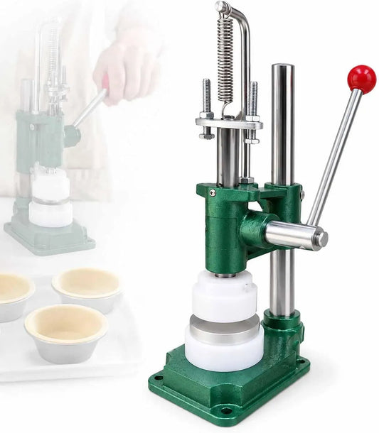 X 34 Macchina per La, Pressa, 47 X 34 X 25 Mm, 6 kg, pasticceria, ghisa, per La Preparazione di Gusci di Pasta Frolla per Crostat
