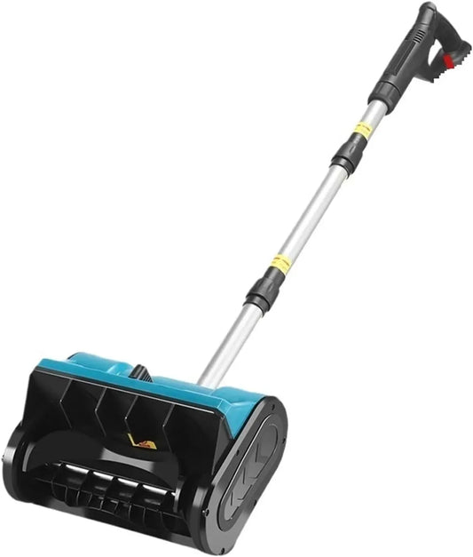 Makita Spazzaneve Elettrico Senza Spazzole, Vialetto, Pieghevole A Spinta Manuale For Strada, Cortile Sgombero Della Neve Senza Sforzo