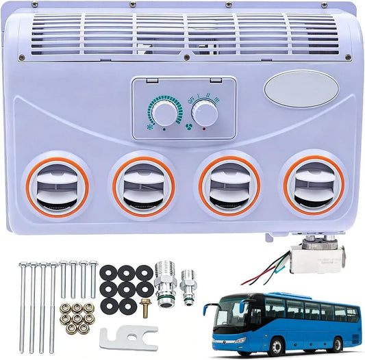 Condizionatore 12V/24V, 12 V, Uscita dell'Aria Girevole a 360°, Camper ECC